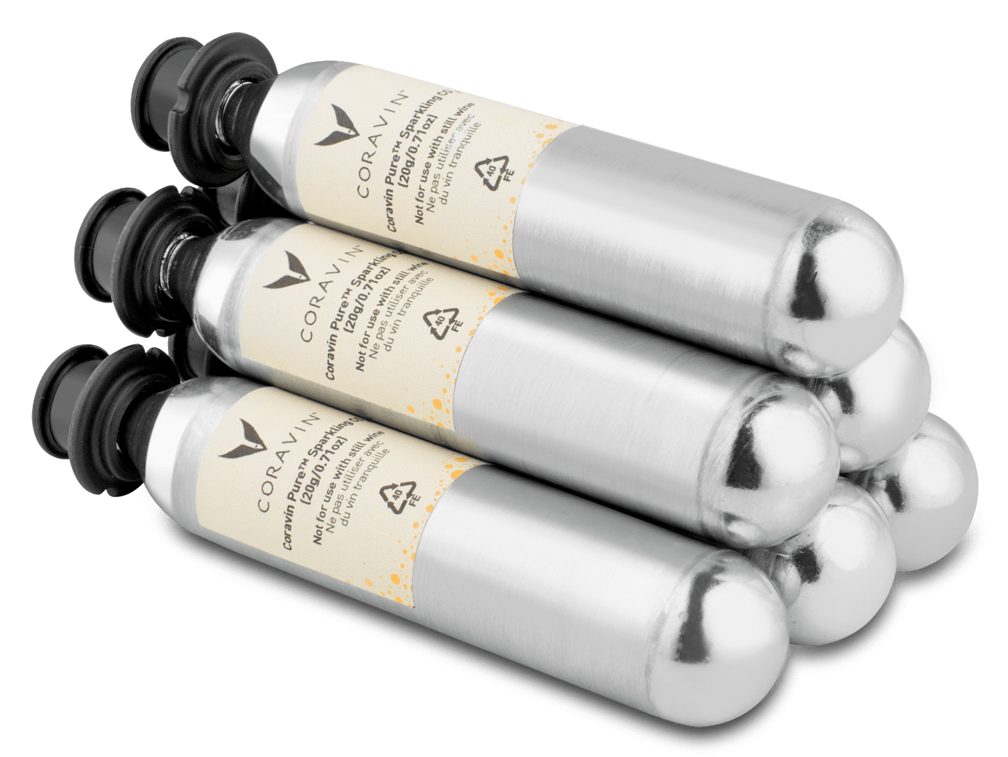 Coravin Pure Sparkling CO2-Kapseln