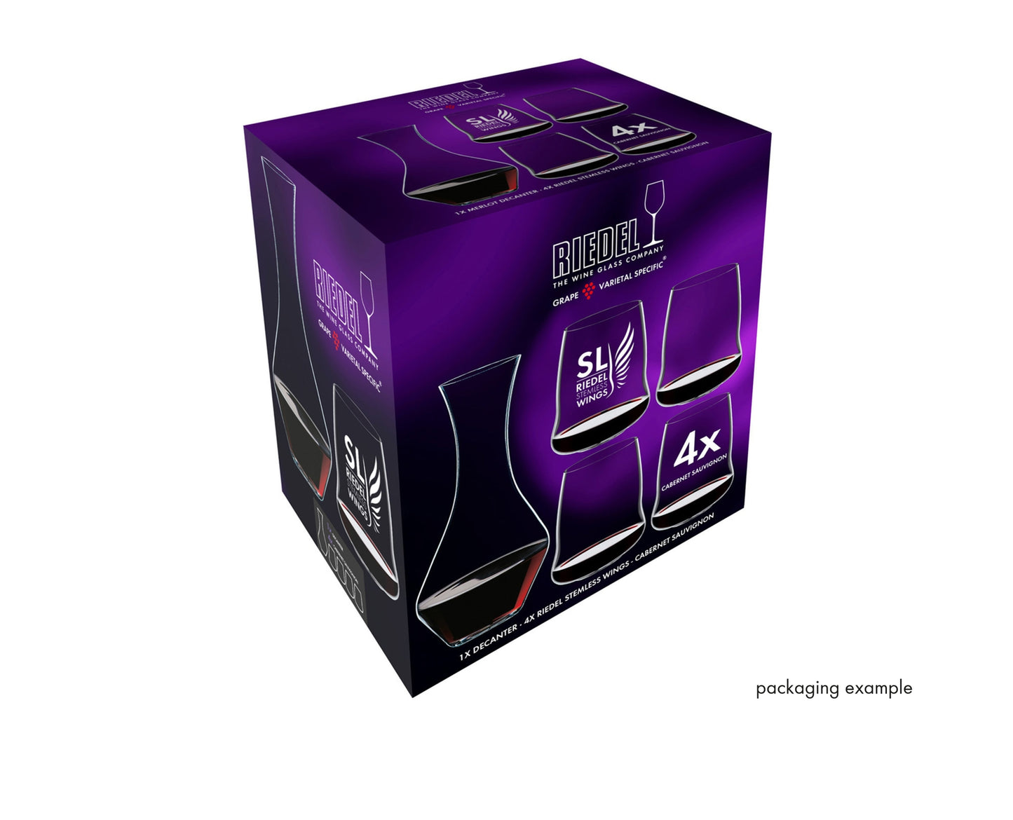 RIEDEL SL Wings Cabernet und Merlot + Dekanter-Set